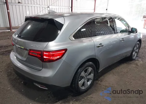 2016 Acura Mdx Acurawatch Plus Package z USA, uszkodzony, nr VIN 5FRYD4H29GB006281